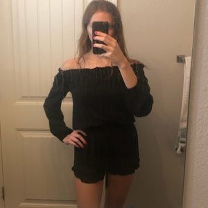 Brandy Melville Black Romper